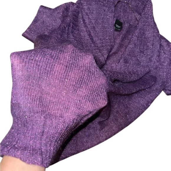 Esprit Purple Cowl Neck Sweater - Picture 2 of 7